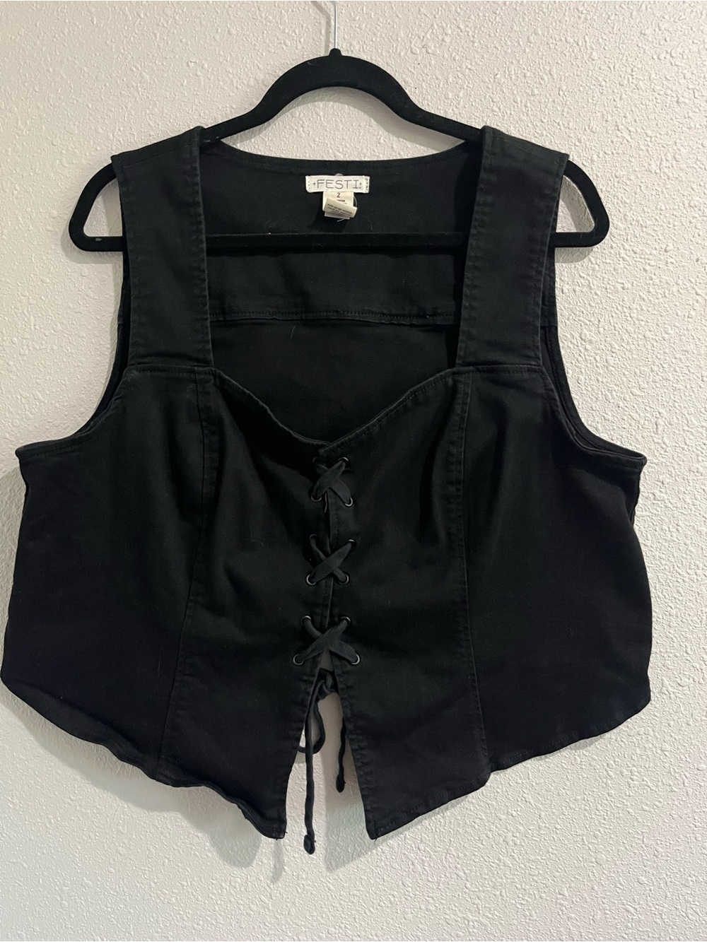 Torrid Festi lace up tank - Picture 2 of 5